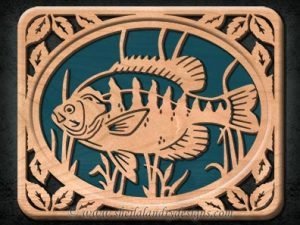 Bluegill Sunfish Scroll Saw Pattern